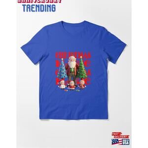 Family Christmas Grandfather Trees And Grandchildrens Essential Tshirt